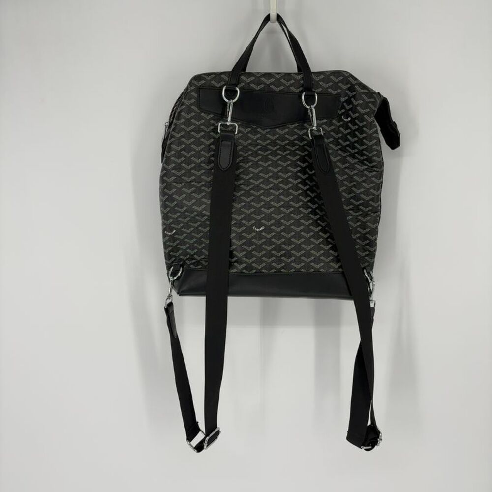 GOYARD Black Patterned Crossbody Bag